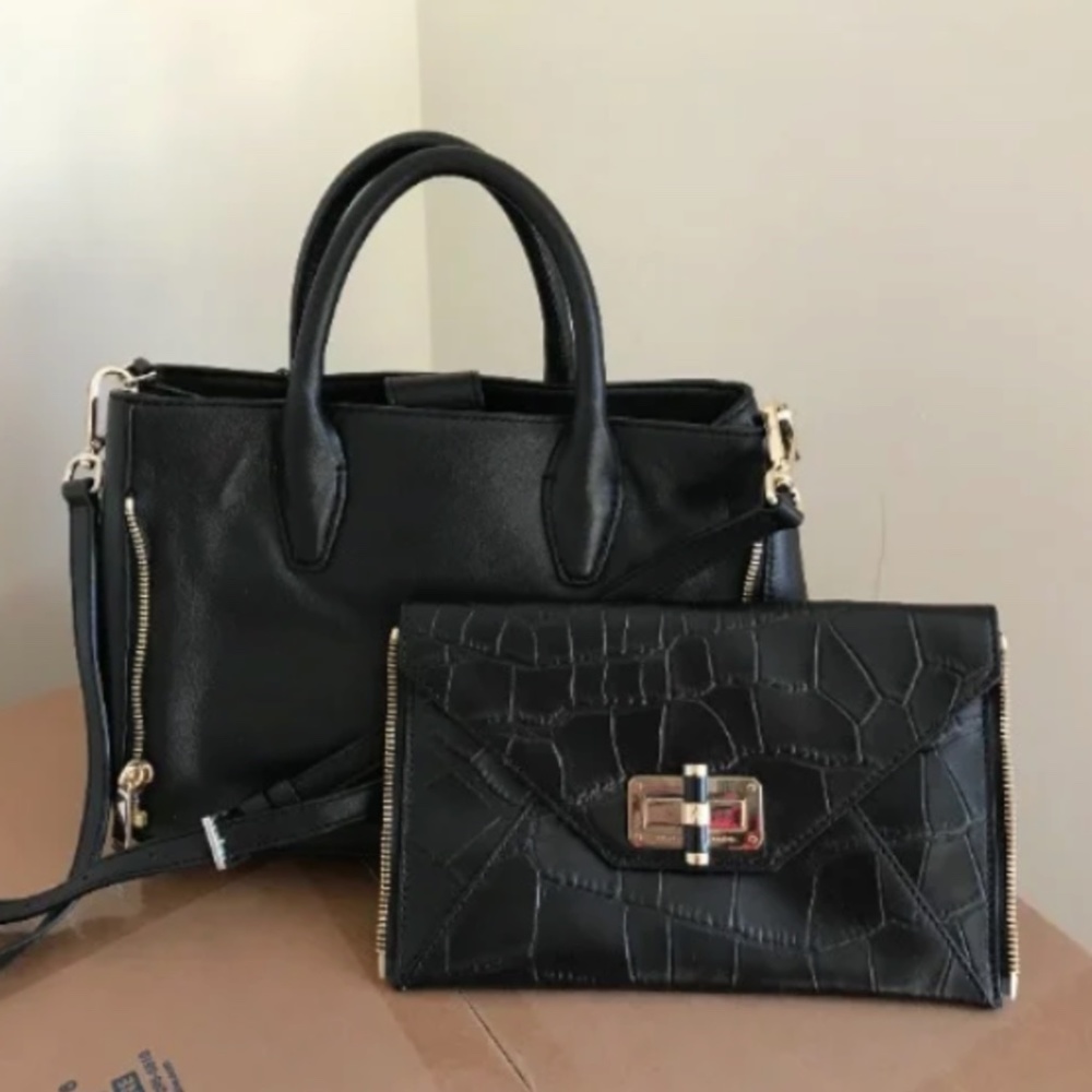 Diane von Furstenberg Cerise Secret Agent bag New
